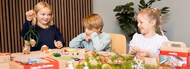 Itsetehtyjä joululahjoja lapsille