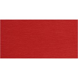 Kreppipaperi, arkki 50x250 cm, punainen, 10ark/ 1 pkt