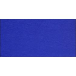 Kreppipaperi, arkki 50x250 cm, sininen, 10ark/ 1 pkt
