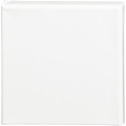 Maalauspohja, S: 1.6 cm, koko 15x15 cm, 360 g, valkoinen, 1 kpl