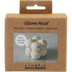 Silikonimuotti, Kuplakuutio, Kork. 4 cm, Lev: 4 cm, halk. 4 cm, 1 kpl/ 1 pkt