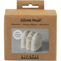 Silikonimuotti, Kaaret, Kork. 5 cm, halk. 4,5 cm, Lev: 4 cm, 1 kpl/ 1 pkt