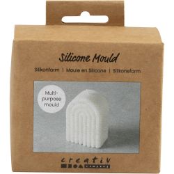 Silikonimuotti, Kaari, Kork. 8 cm, halk. 4 cm, Lev: 5,5 cm, 1 kpl/ 1 pkt