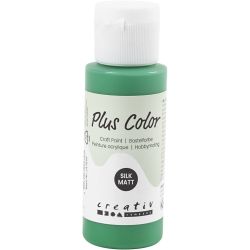 Plus Color- Askartelumaali, briljantinvihr, 60 ml/ 1 pll