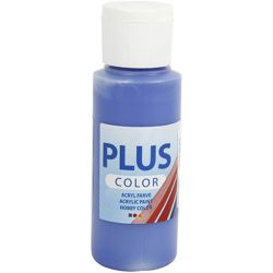 Plus Color- Askartelumaali, ultra marine, 60 ml/ 1 pll
