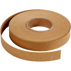 Nahkapaperinauha, 15 mm, 0,55 mm, vaaleanruskea, 9.50m/ 1 rll