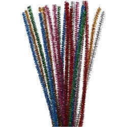 Askartelupunos, Pit. 30 cm, paksuus 6 mm, kimalle, vahvat värit, 24 laj/ 1 pkt