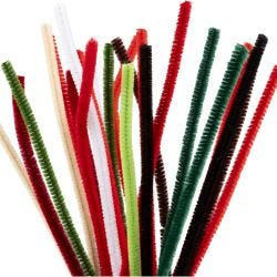 Askartelupunos, Pit. 30 cm, paksuus 6 mm, jouluteema, 25 laj/ 1 pkt