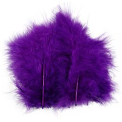 Höyhenet, 5-12 cm, violetti, 15kpl/ 1 pkt