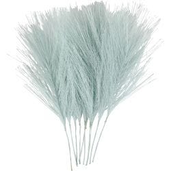 Keinotekoiset höyhenet, 15 cm, 8 cm, vaaleansininen, 10kpl/ 1 pkt