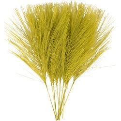 Keinotekoiset höyhenet, 15 cm, 8 cm, vihreä, 10kpl/ 1 pkt