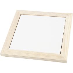 Pannunaluset puukehyksin, 18,5x18,5x1,16 cm, 1 kpl