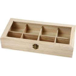 Lasikantinen puulokerikko