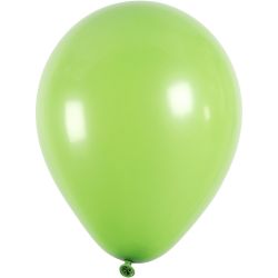 Ilmapallot, pyöreät, 23 cm, vihreä, 10kpl/ 1 pkt