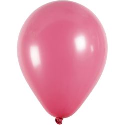Ilmapallot, pyöreät, 23 cm, tummanpinkki, 10kpl/ 1 pkt