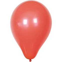 Ilmapallot, pyöreät, 23 cm, punainen, 10kpl/ 1 pkt