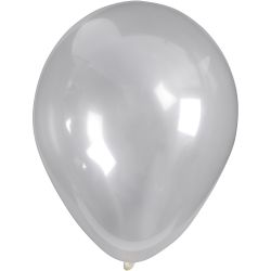 Ilmapallot, pyöreät, halk. 23 cm, kuulto, 10kpl/ 1 pkt