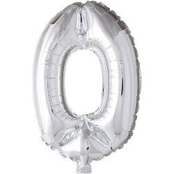Folioilmapallo, 0, 41 cm, hopea, 1 kpl