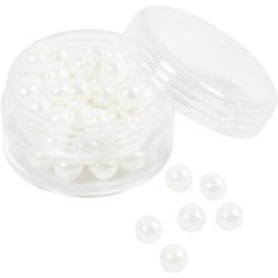 Vahahelmet, 6 mm, 1,9 mm, helmiäinen, 65kpl/ 1 pkt