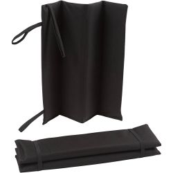 Taitettava istuinpehmuste, koko 31x33 cm, musta, 12 kpl/ 1 pkt