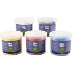 Silk Clay®, perusvärilajitelma, 5x650 g/ 1 pkt