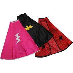 Supersankareiden viitat, Pit. 43 cm, koko 2-4 v., 3 kpl/ 1 pkt