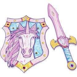 Prinsessan kilpi ja miekka, Yksisarvinen, 2 kpl/ 1 pkt