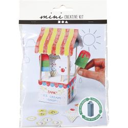 Askartelusetti Mini, Jäätelöt maitotölkistä, 1 pkk/ 1 pkt