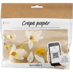 Askartelusetti Mini Kreppipaperi, Magnolian oksa, Jonka joustavuus: 180%, 1pkk/ 1 pkt
