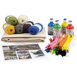 Askartelupaketti Tekstiilit