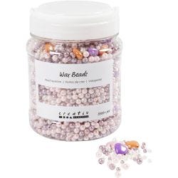 Vahahelmet , aukon koko 1,3-2,5 mm, pastellinoranssi, pehmeä rose, vaaleanvioletti, helmiäinen, 425 g, 700ml/ 1 tb