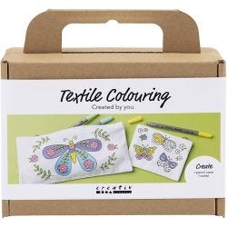 Askartelusetti Mini Tekstiilien Värittäminen
