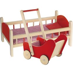 VIGA Nukensänky ja-rattaat