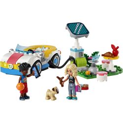 LEGO® Friends Sähköauto ja Latausasema