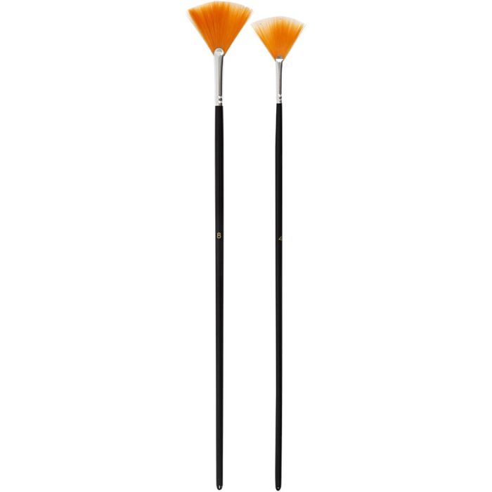 Gold Line Siveltimet, nro 4+8, Pit. 29-30 cm, Lev: 2-3 mm, Viuhka, 2 kpl/ 1 pkt
