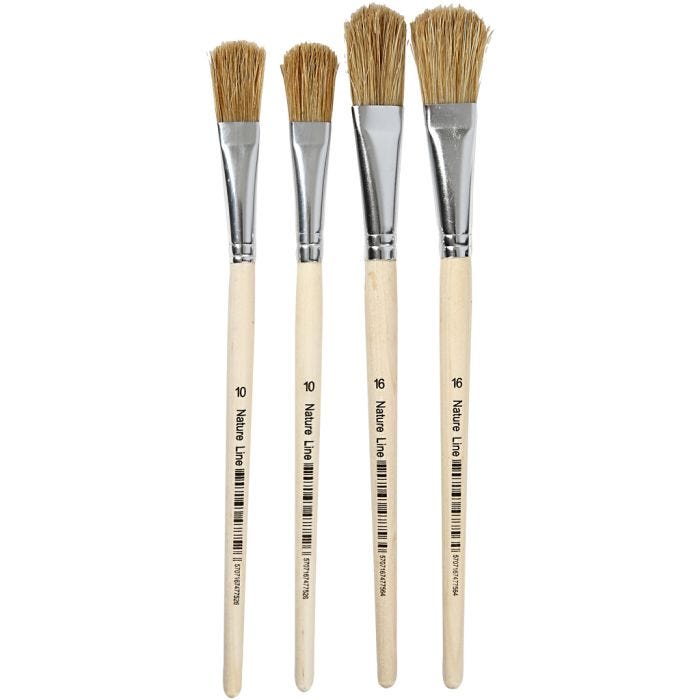 Lakka- / yleissiveltimet, 10+16, Pit. 13-18 mm, Lev: 13-17 cm, litteä, 4 kpl/ 1 pkt