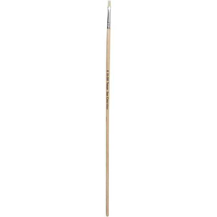 Nature Line-siveltimet, nro 0, Lev: 4 mm, pitkävartiset, 12 kpl/ 1 pkt