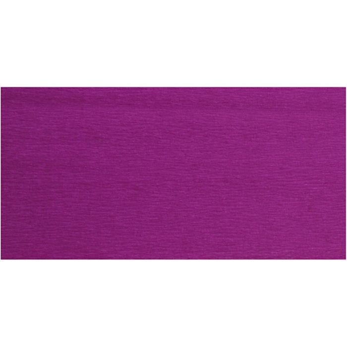 Kreppipaperi, arkki 50x250 cm, violet, 10 ark/ 1 pkt