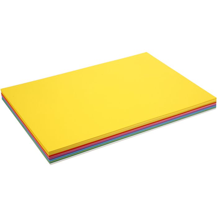 Kevätmalliston Kartonki, A2, arkki 420x594 mm, 180 g, värilajitelma, 20laj/ 1 pkt