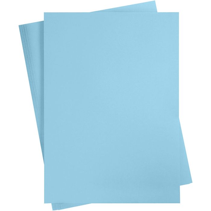 Kartonki, A2, arkki 420x594 mm, 180 g, vaaleansininen, 10ark/ 1 pkt