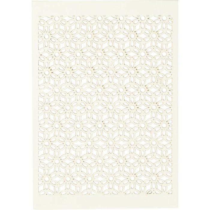 Pitsikartonki, arkki 10,5x15 cm, 200 g, luonnonvalkonen, 10 kpl/ 1 pkt