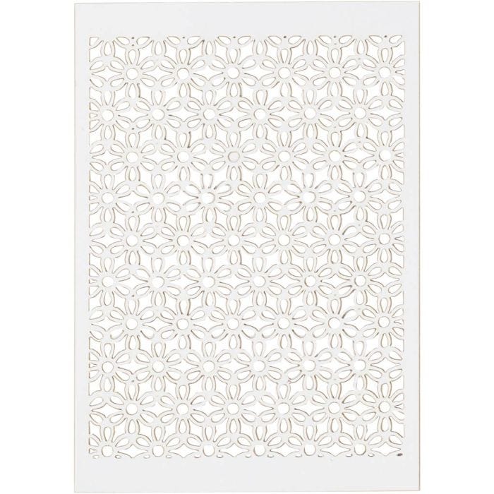 Pitsikartonki, arkki 10,5x15 cm, 200 g, valkoinen, 10kpl/ 1 pkt