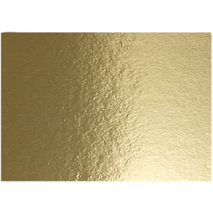 Metallikartonki, A4, arkki 210x297 mm, 280 g, kulta, 10 ark/ 1 pkt