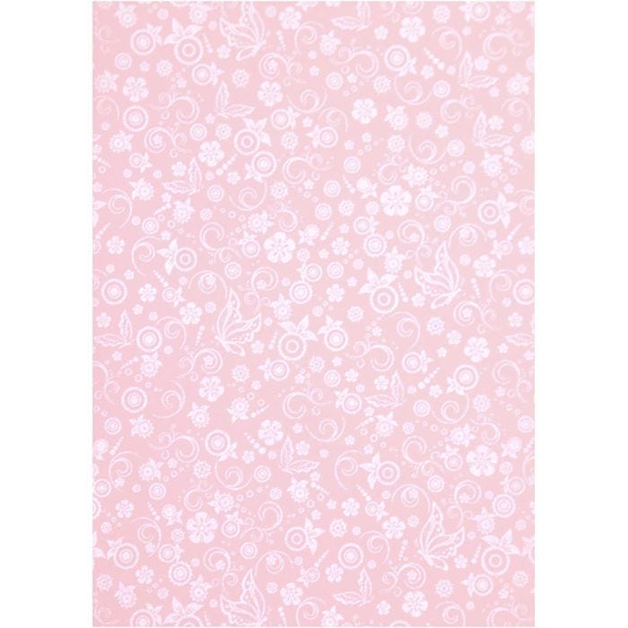 Paperi, A4, arkki 210x297 mm, 80 g, vaaleanpunainen, 20 ark/ 1 pkt