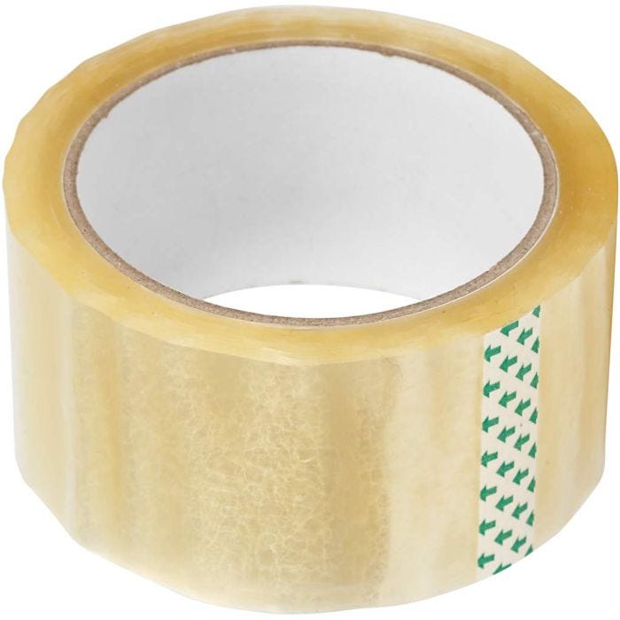 Pakkausteippi, 48 mm, 60m/ 1 rll