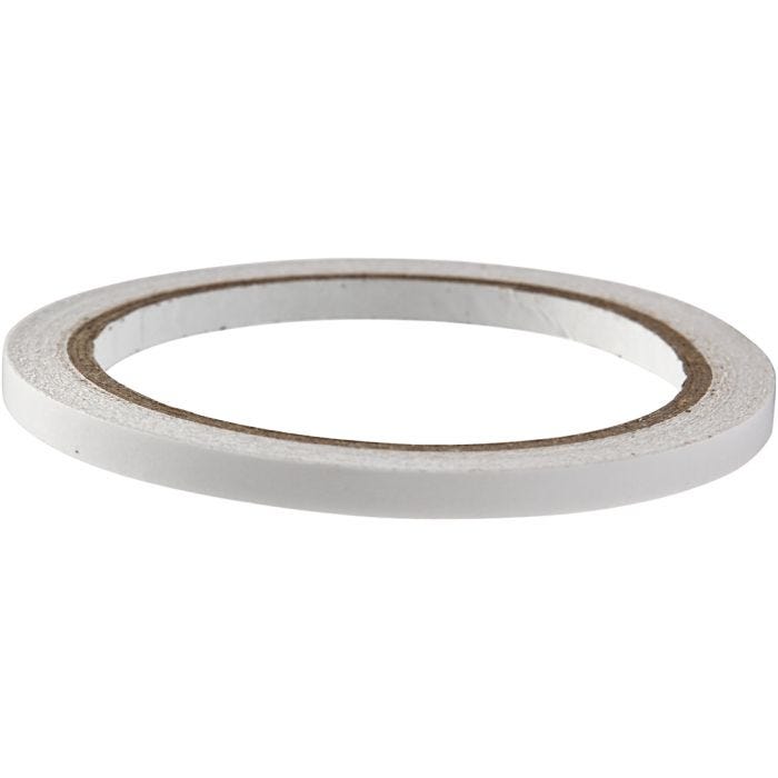 Kaksipuolinen Teippi, Lev: 6 mm, 10m/ 1 rll