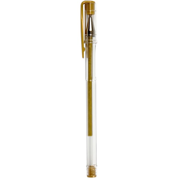 Geelikynät, paksuus 0,8 mm, kulta, 6kpl/ 1 pkt