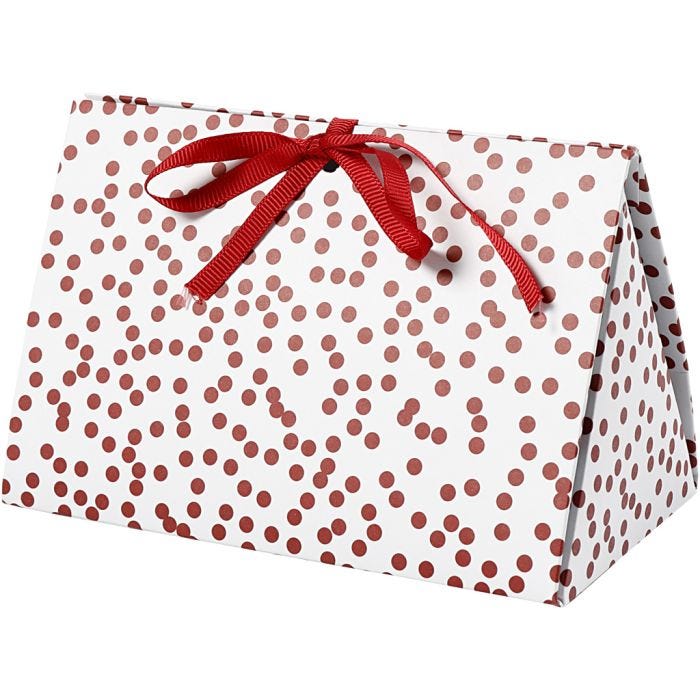 Taittelurasiat, Pisteet, koko 15x7x8 cm, 250 g, punainen, 3 kpl/ 1 pkt