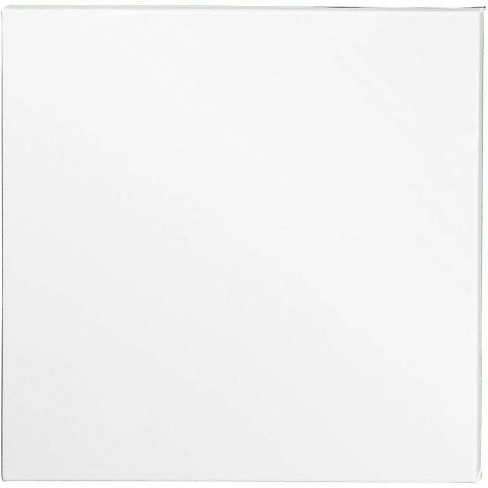 Maalauspohja, S: 1.6 cm, koko 50x50 cm, 360 g, valkoinen, 5kpl/ 1 pkt