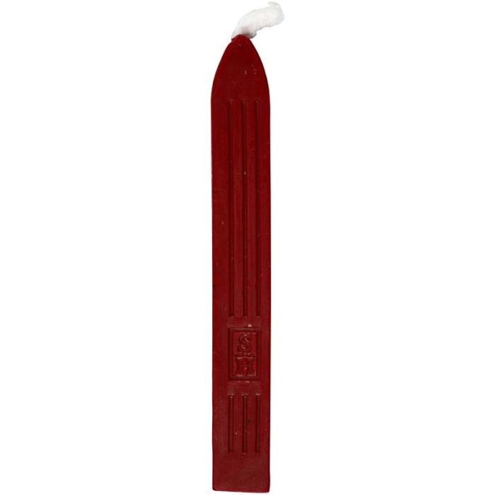 Sinettilakkatanko, Pit. 10 cm, punainen, 3 kpl/ 1 pkt